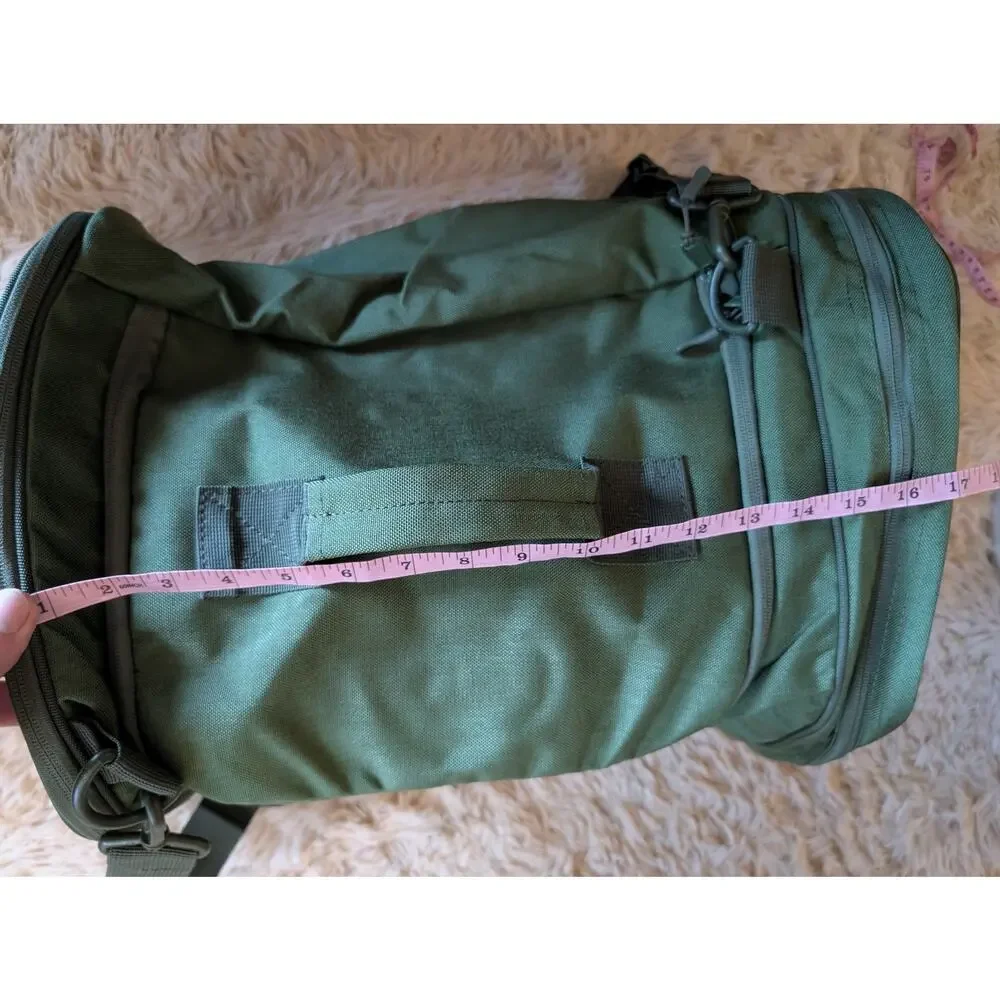 Sirius Strength Olive Green Tactical Duffel Bag Gym Travel Luggage w MOLLE NEW